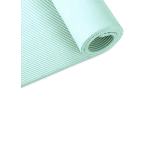 Килимок для фітнесу  Queenfit NBR 1,5 см turquoise - фото №3